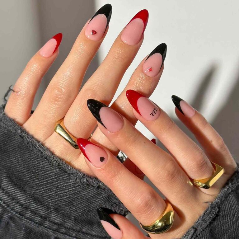 22 Beauitful Red Nail Idea for Classy Look