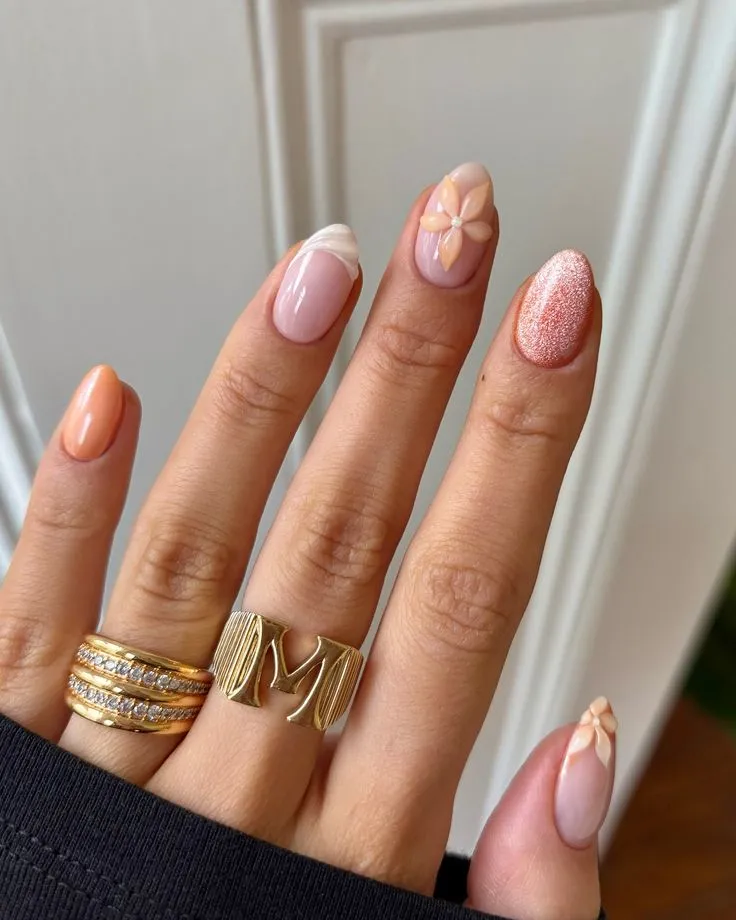23 June Nails Ideas That Blend Floral Beauty with Summer Energy