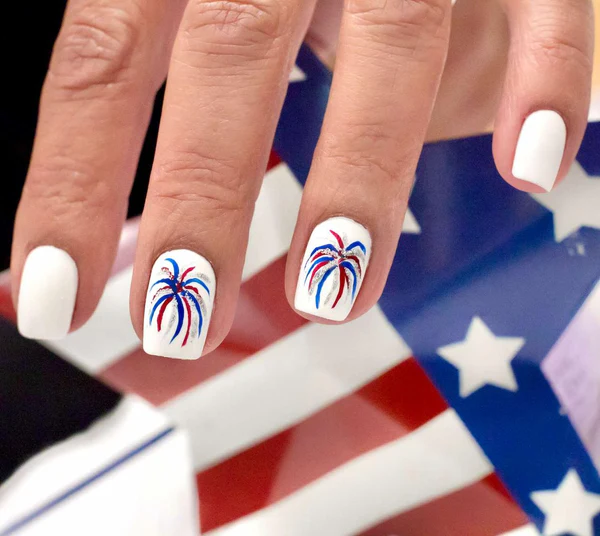 19 July 4th Nails Ideas That Make Your Summer Manicure Firework-Worthy