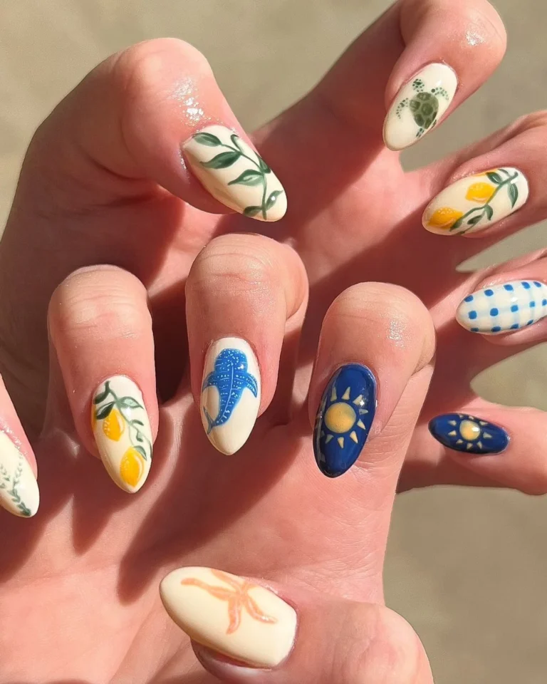 21 Summer Nails Ideas That Bring Bright Colors and Sunshine Vibes to Your Manicure