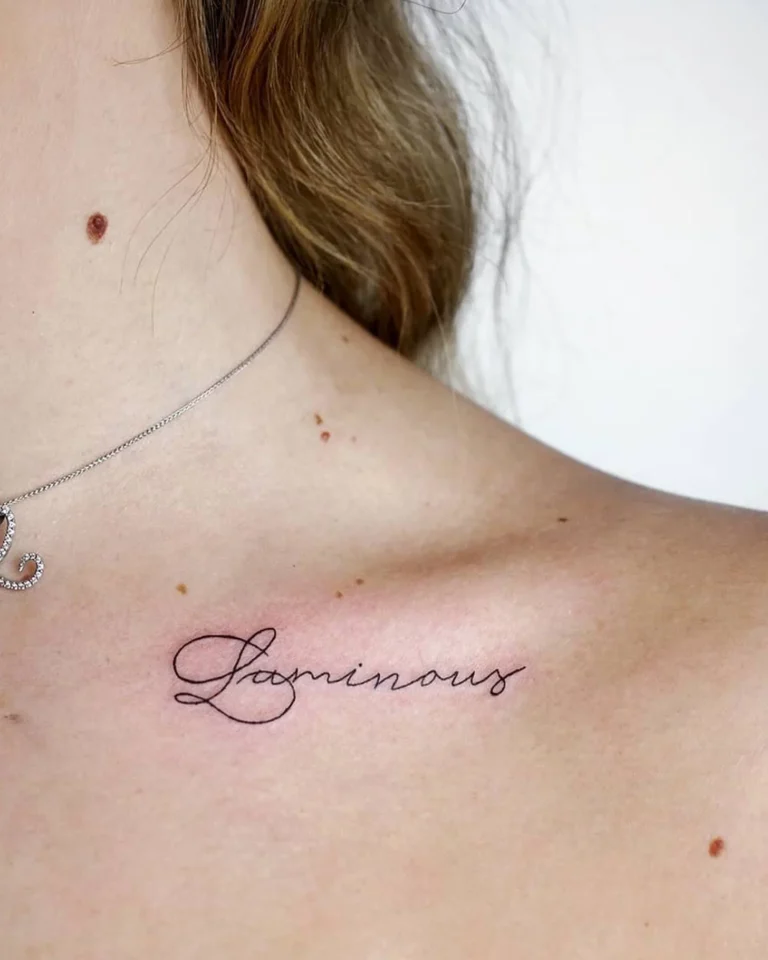 21 Collar Bone Tattoo Everyone Is Obsessed With Right Now