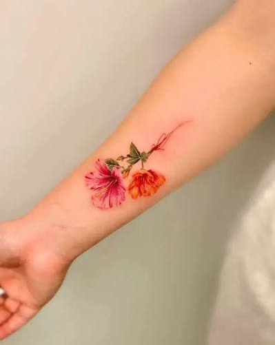 22 Hibiscus Tattoo For Your Next Ink Session
