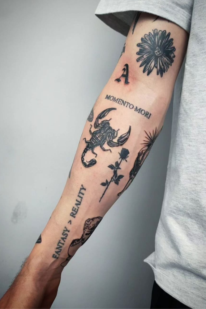20 Patchwork Tattoo Ideas That Are Pure Perfection