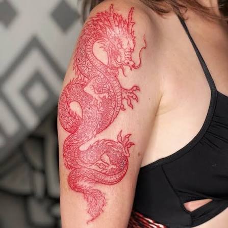 22 Red Tattoo That Will Steal the Show