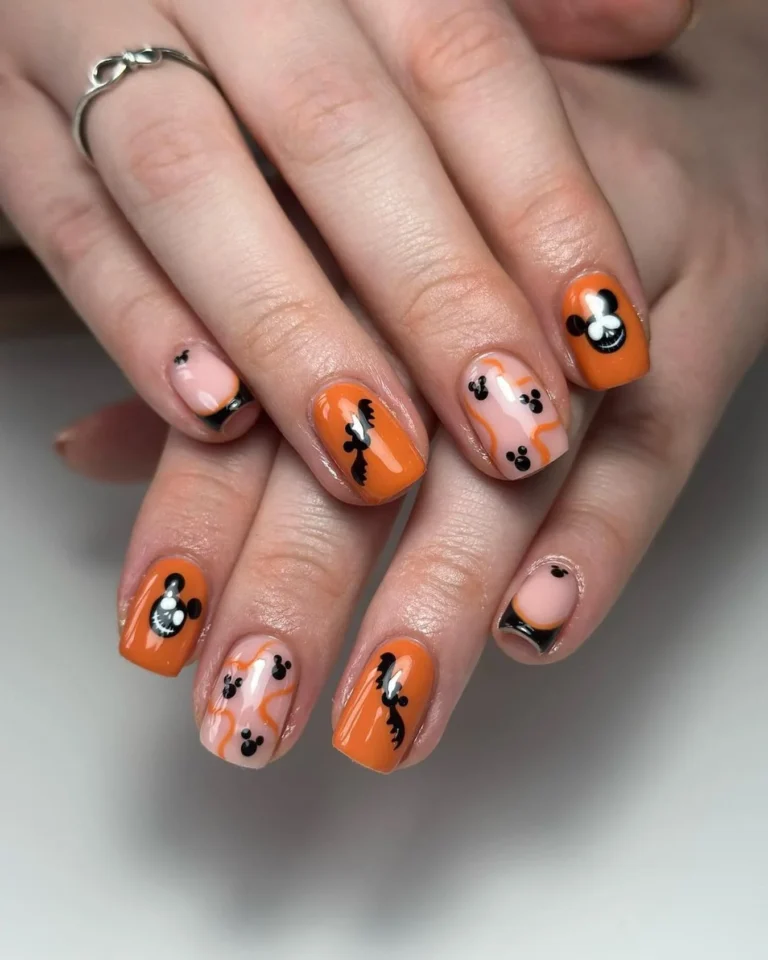 22 Disney Halloween Nails Manicure Ideas for October