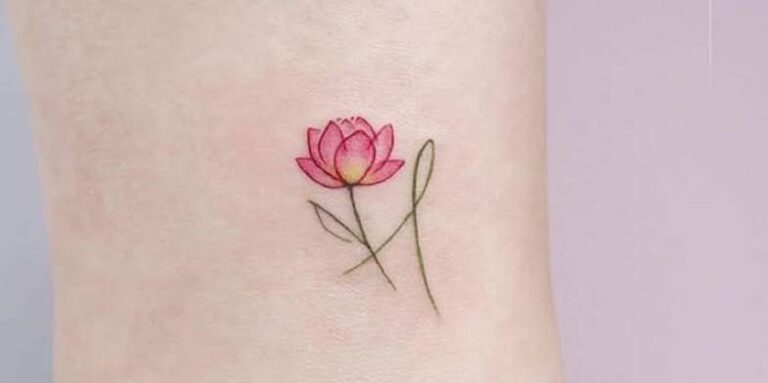21 Flor De Loto Tattoo Everyone Is Obsessed With Right Now