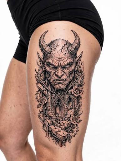 26 Gothic Tattoo That Will Steal the Show