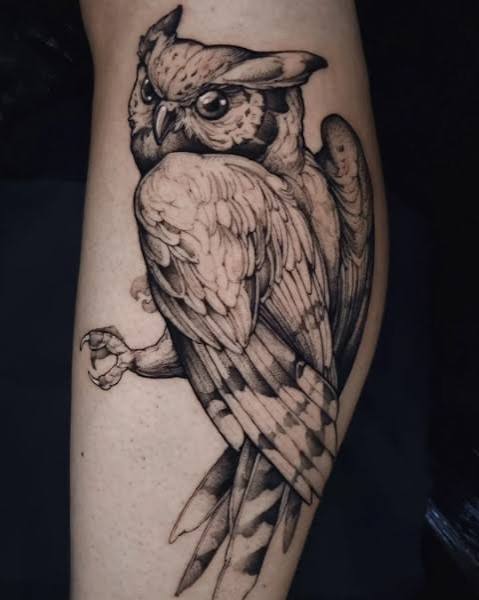24 Owl Tattoo Everyone Is Obsessed With Right Now