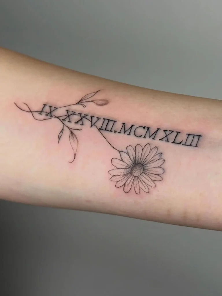 26 Roman Numeral Tattoo Ideas That Will Steal the Show