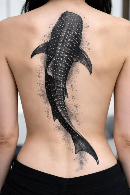 20 Whale Shark Tattoo Ideas That Are Pure Perfection